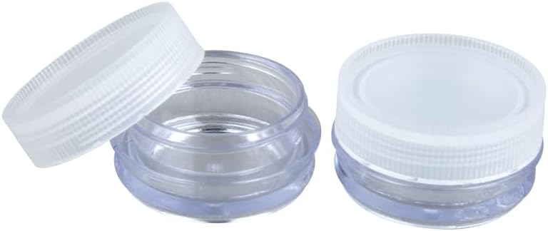 Daiso Coardilette Cream Container Set of 2 – 12ml Clear - Image 3